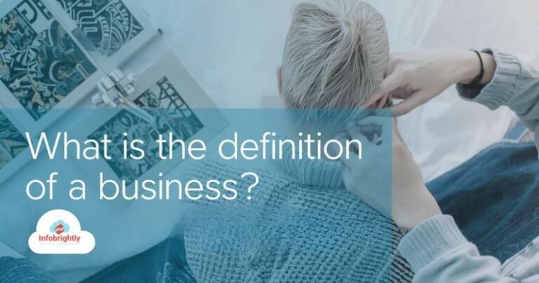 What is the definition of a business?
